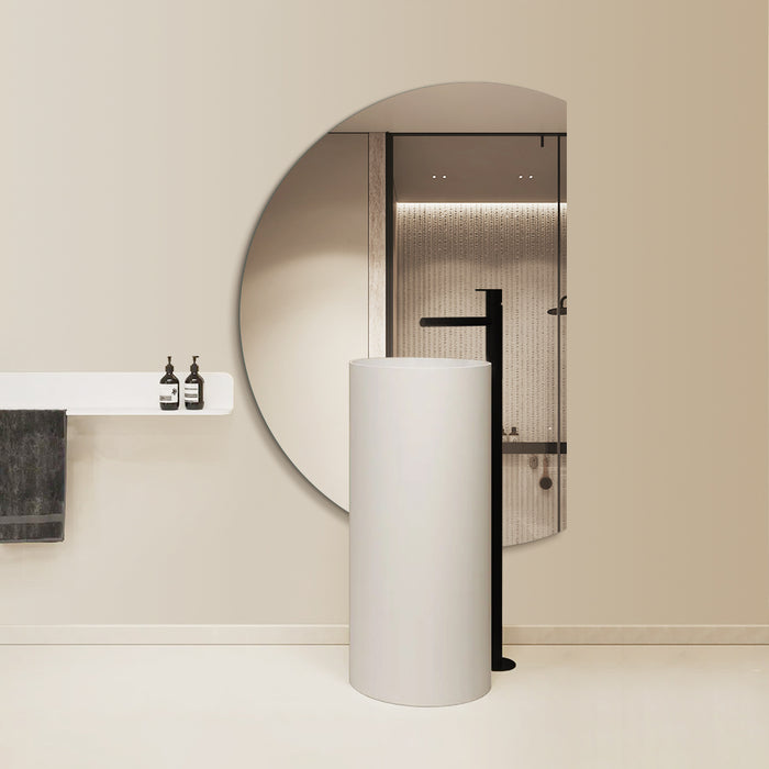 Alora Curved 700 x 1000 Polished Edge Mirror - Image 2