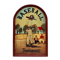 Baseball hanging decor
