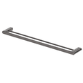 Beki / Lantra Gun Metal Double Towel Rail - 600mm