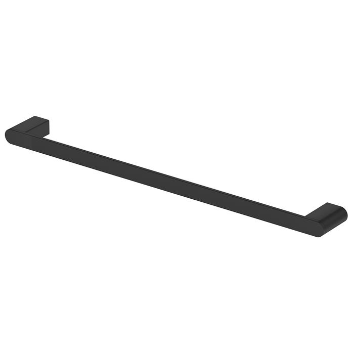 Beki / Lantra Matte Black Hand Towel Rail - 350mm
