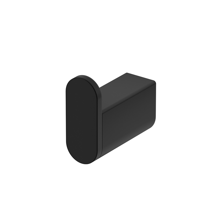 Beki / Lantra Matte Black Robe Hook