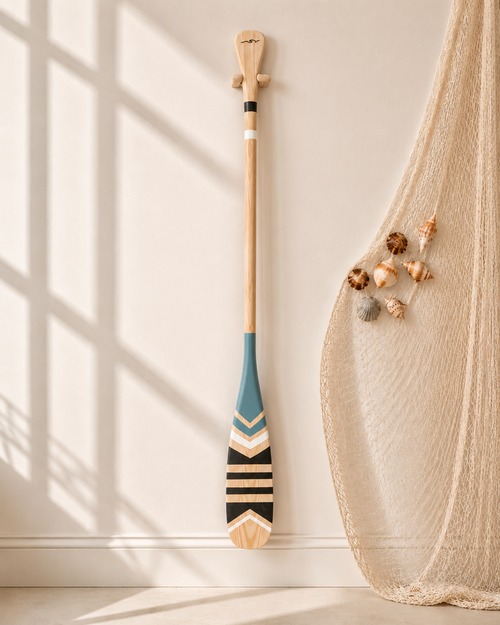 Blue Horizon paddle from Bahr with a sleek blue design, ideal for kayaking or paddleboarding activities.