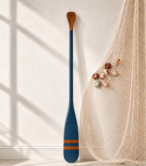 Bahr Captain's Line paddle with ergonomic handle and durable blade for kayak or canoe paddling, shown in a close-up view