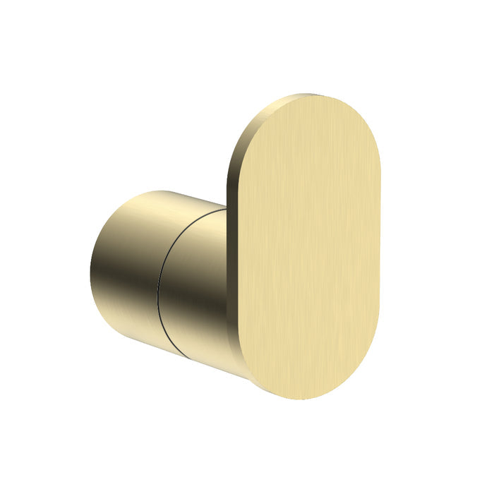 Classic Brushed Gold Robe Hook - Acqua Bathrooms