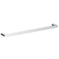 Classic Brushed Nickel 600mm Single Towel Holder - Acqua Bathrooms