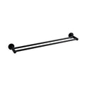 Classic Matte Black 750mm Double Towel Rail