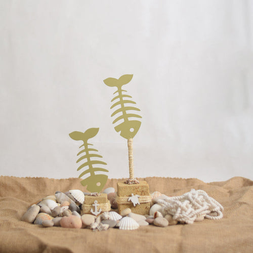 "Coastal Fish Skeleton" Set - Bahr