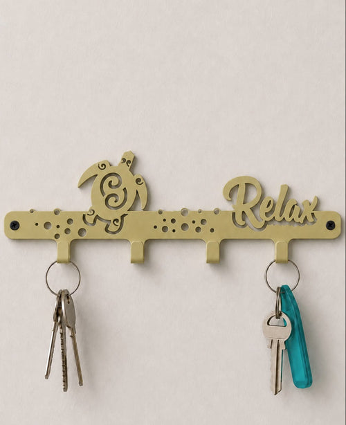 Bahr Coastal turtle hanger featuring a decorative turtle design, made of durable material, suitable for hanging clothing or accessories.