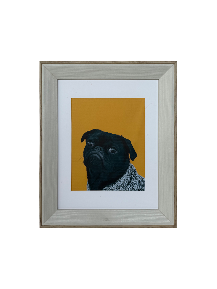 Dual wooden frame