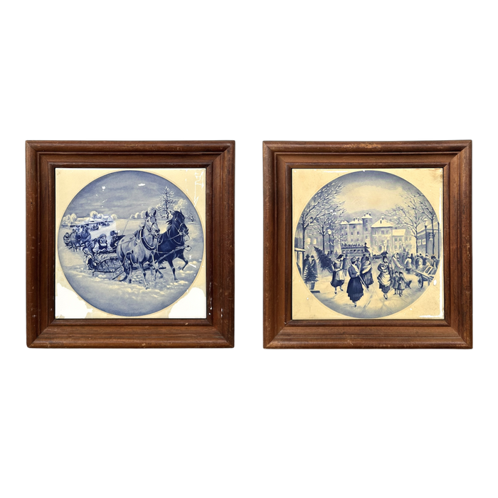 Framed tilled art