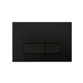 Geberit Compatible Soft Square Matte Black Button - Acqua Bathrooms