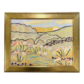Gold frame