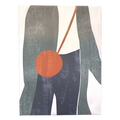 Lady with orange bag