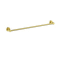 Linie Fluted Brushed Gold Single Towel Rail 800 mm – 9902-800BG