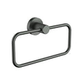 Linie Fluted Gun Metal Towel Ring – 9913GM