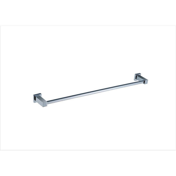 Luxury Chrome 600mm Single Towel Holder - Acqua Bathrooms