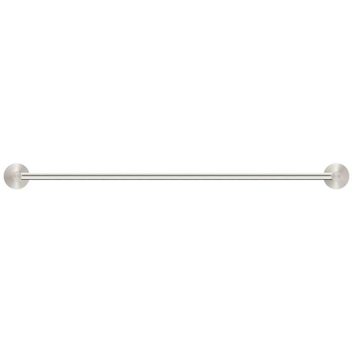 Mica Brushed Nickel Double Towel Rail - 800mm
