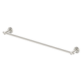 Mica Brushed Nickel  Heritage Single Towel Rail - 600mm
