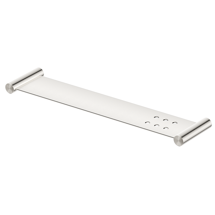 Mica Brushed Nickel Stainless Shelf - 400mm