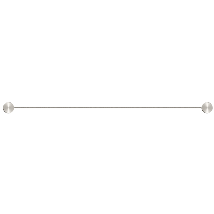 Mica Brushed Nickel Stainless Shelf - 400mm
