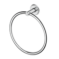 Mica Chrome Heritage Towel Ring