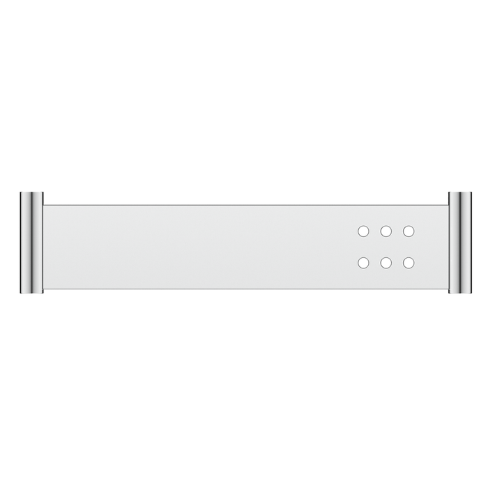 Mica Chrome Stainless Shelf - 400mm