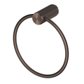 Mica Dusk Bronze Fluted Towel Ring