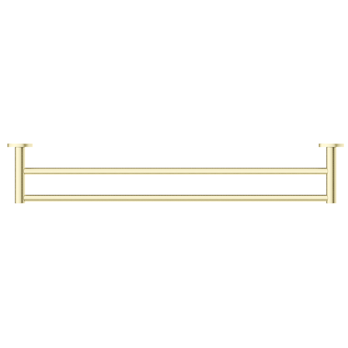 Mica French Gold Double Towel Rail - 800mm