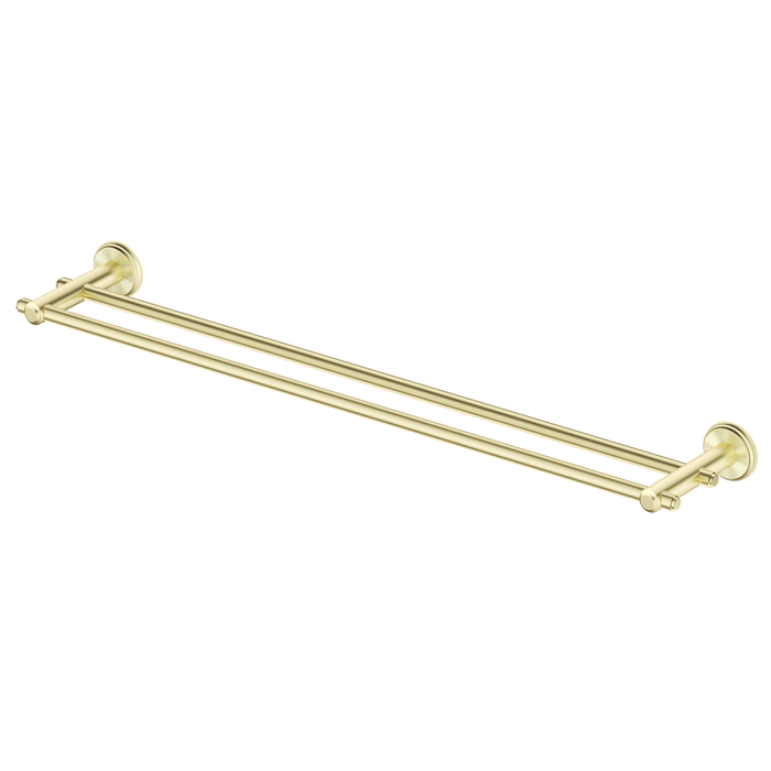Mica French Gold Heritage Double Towel Rail - 600mm