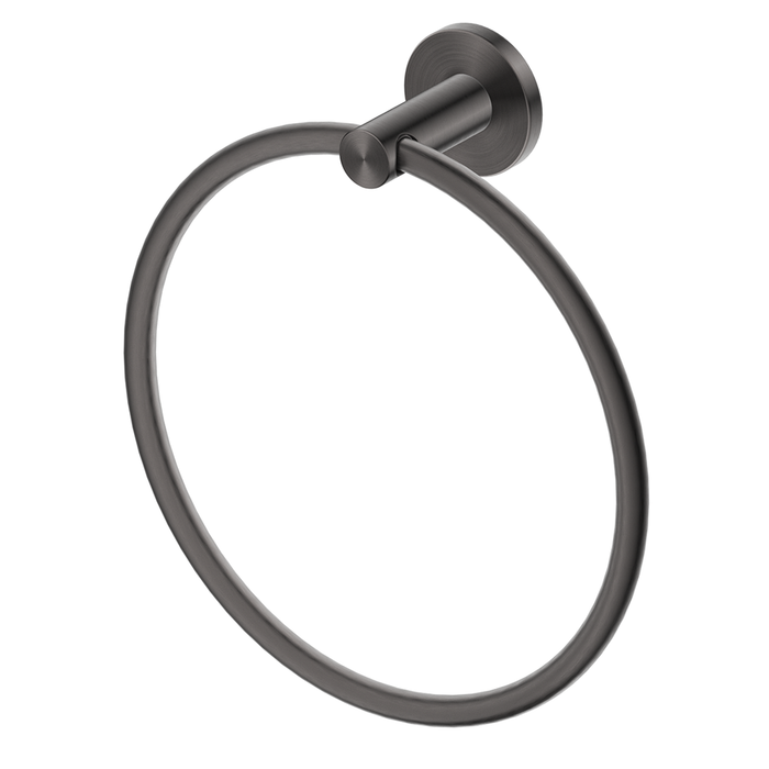 Mica Gun Metal Hand Towel Ring