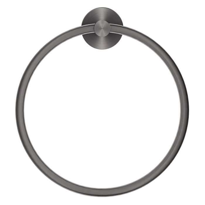 Mica Gun Metal Hand Towel Ring