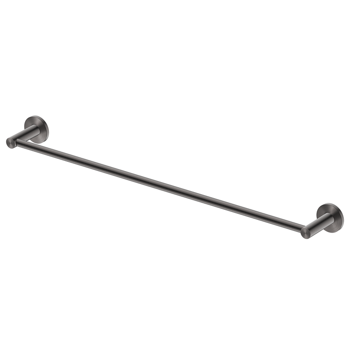 Mica Gun Metal Single Towel Rail - 800mm
