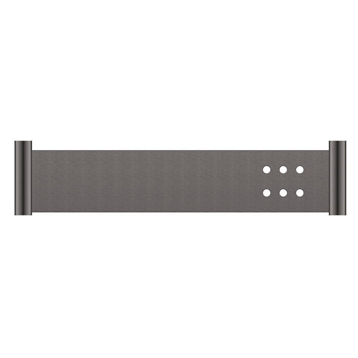 Mica Gun Metal Stainless Shelf - 400mm
