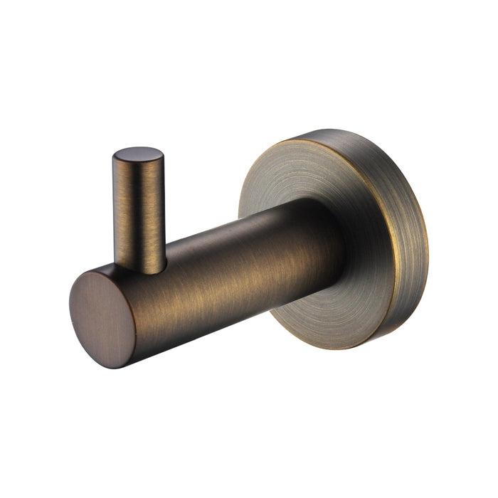 Mirage Antique Brass Single Robe Hook