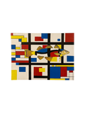 Mondrian fish