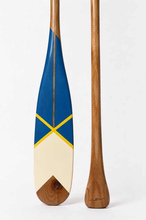 Bahr Paddle 03 with ergonomic handle and lightweight design, shown in vibrant colors for versatile water sports use.