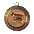 Rose gold cow