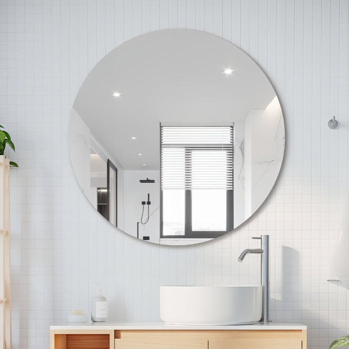 Round Polished Edge Mirror 600 / 700 / 800 / 900 / 1000 - Acqua Bathrooms