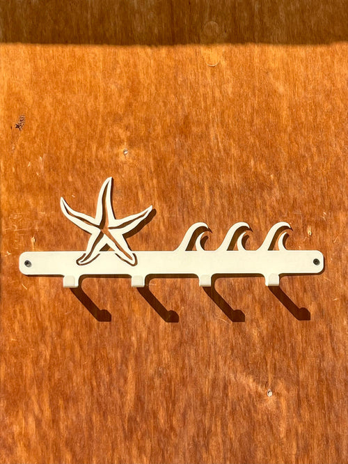 Bahr Salty Starfish hanger featuring a starfish design, perfect for coastal-themed decor or hanging accessories.