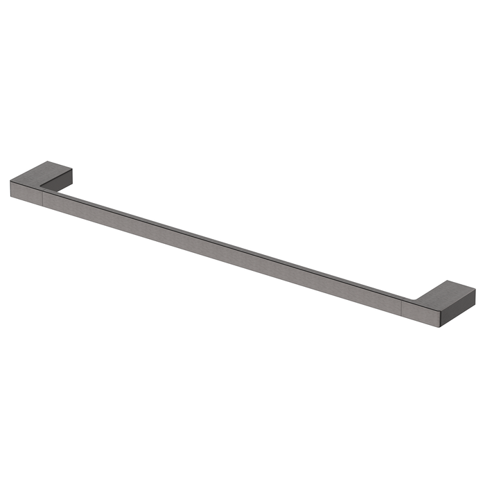 Tiago Gun Metal Single Towel Rail - 400mm